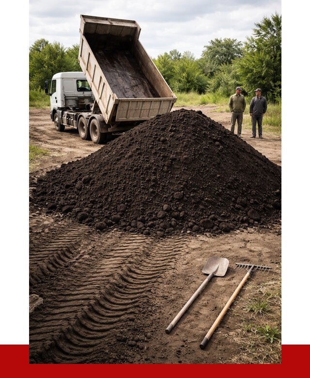Купить чернозем навалом в Бузулуке от 1251 р. за куб | ПРОНЕРУДБзл