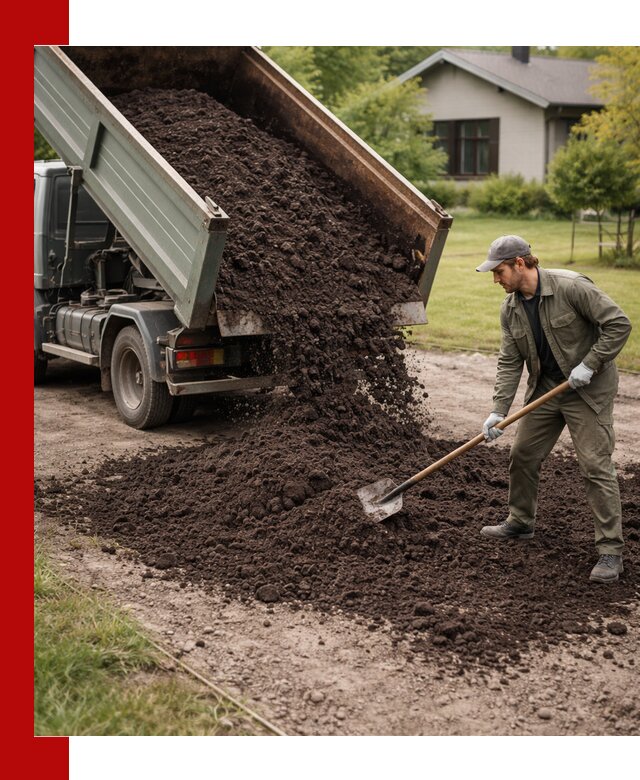 Чернозем для газона с доставкой в Бузулуке быстро и качественно