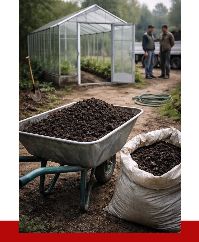 Чернозем для теплицы в Бузулуке с доставкой от 1564 р. | ПРОНЕРУДБзл