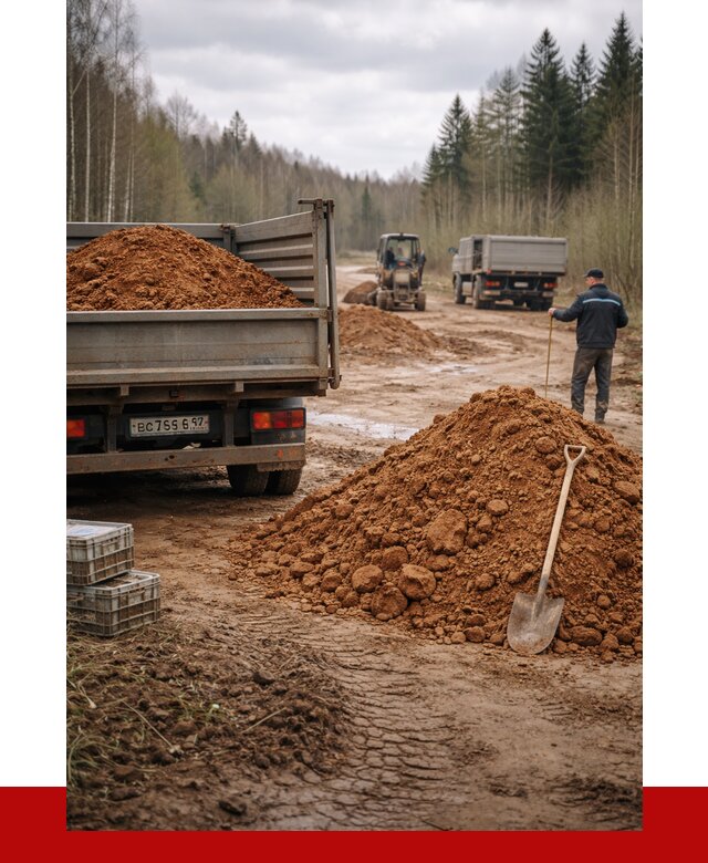 Глина и суглинки в Бузулуке от 4691 р. за куб | ПРОНЕРУДБзл