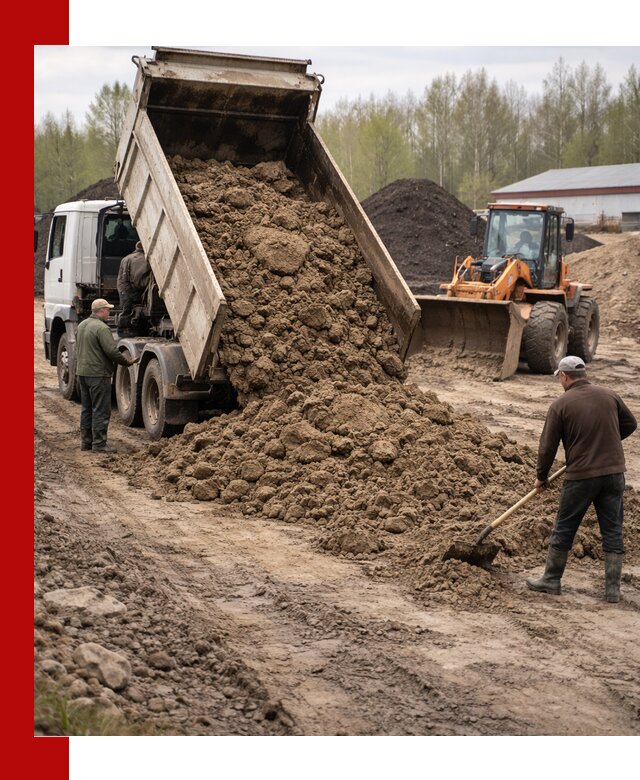 Доставка глин и суглинков в Бузулуке оптом и вкрай