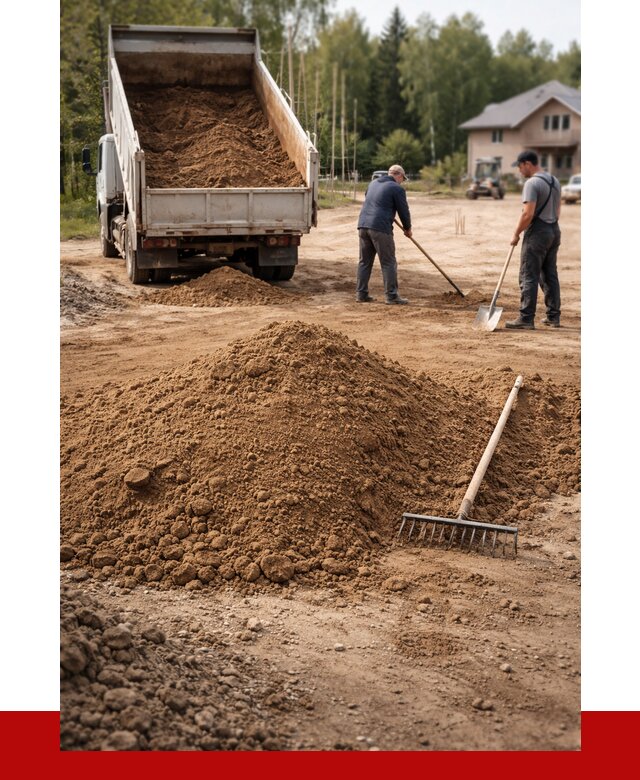 Суглинок для планировки в Бузулуке с доставкой от 4378 р. | ПРОНЕРУДБзл