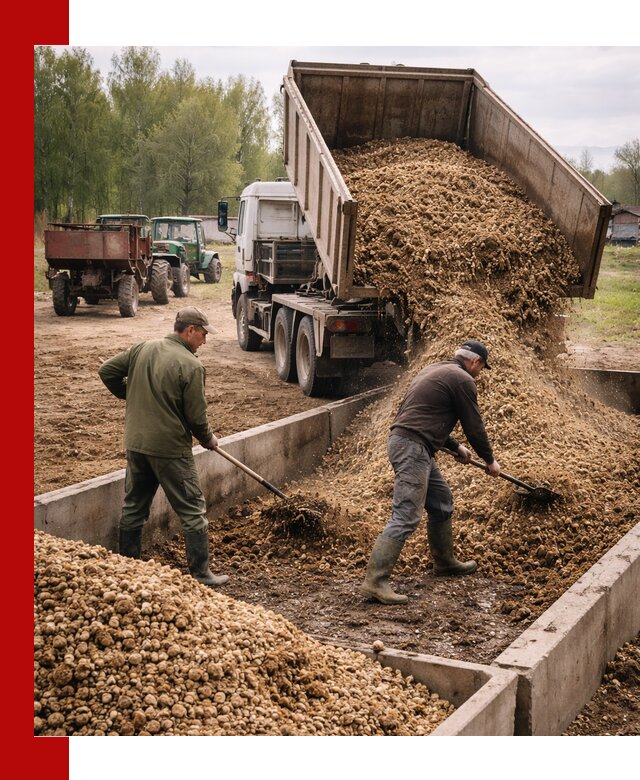 Куриный помет с доставкой в Бузулуке оптом и в розницу