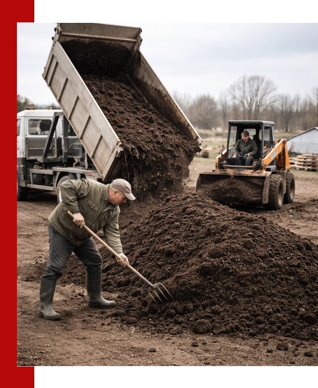 Доставка и продажа перегноя в Бузулуке быстро и дешево