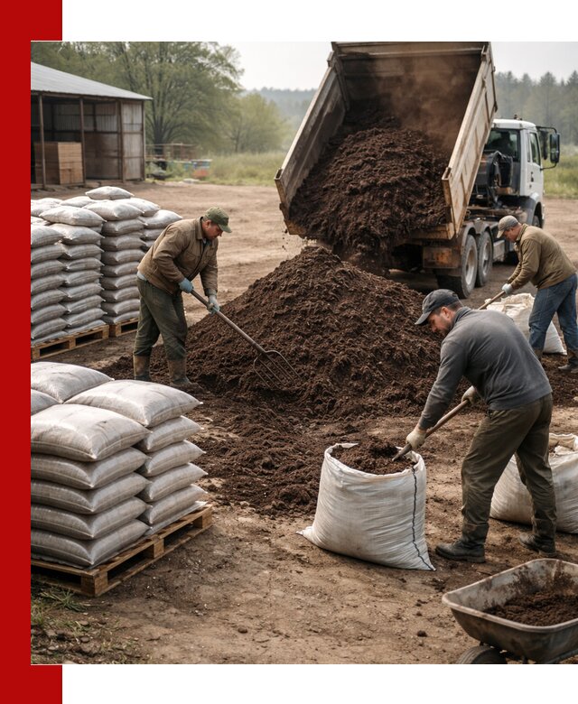 Доставка компоста оптом и в розницу в Бузулуке