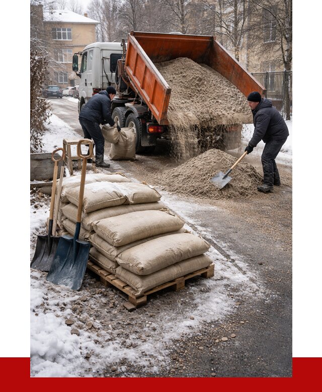 Противогололедные материалы оптом в Бузулуке от 4378 р. | ПРОНЕРУДБзл