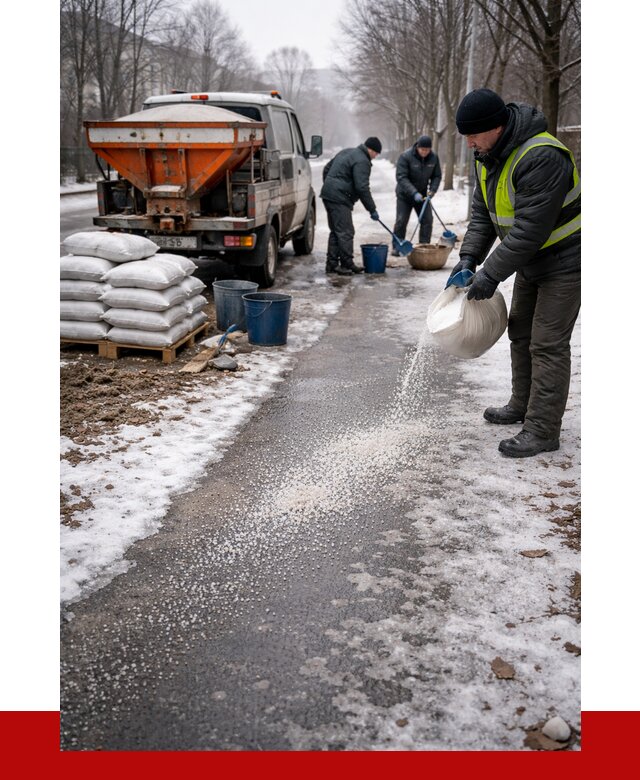 Реагент против гололеда в Бузулуке с доставкой от 4691 р. | ПРОНЕРУДБзл