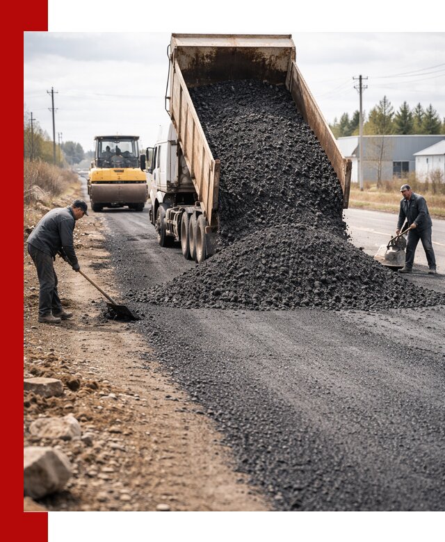 Асфальтовая крошка для дорог в Бузулуке — поставка и доставка