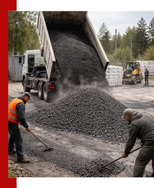 Доставка и продажа асфальтного гранулята в Бузулуке