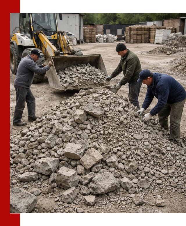 Демонтаж и вывоз бой бетона в Бузулуке