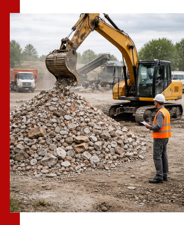 Доставка и вывоз строительного боя в Бузулуке