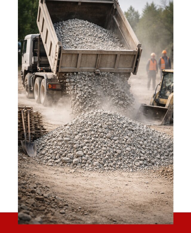 Купить дробленый бетон в Бузулуке от 1772 р./куб | ПРОНЕРУДБзл