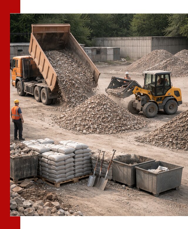 Вторичные материалы для отсыпки в Бузулуке — поставка и доставка