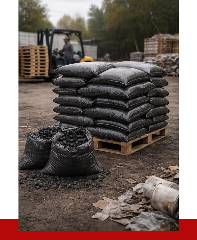 Купить уголь в мешках с доставкой в Бузулуке от 7818 р. | ПРОНЕРУДБзл