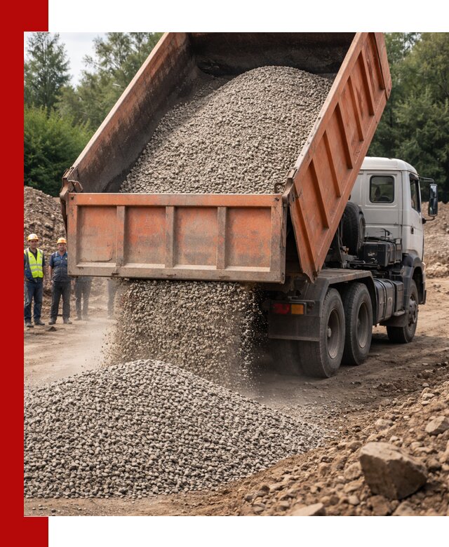 Доставка сыпучих материалов самосвалом в Бузулуке быстро и надежно