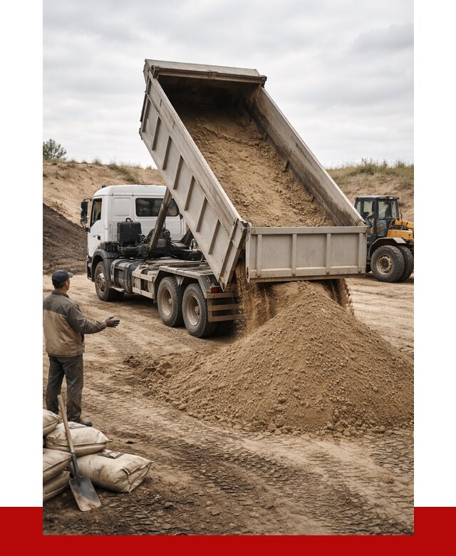 Доставка самосвалом 20 кубов в Бузулуке от 7818 р. | ПРОНЕРУДБзл