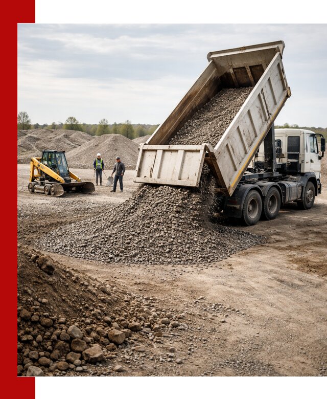 Доставка самосвалом 25 м³ в Бузулуке быстро и надежно