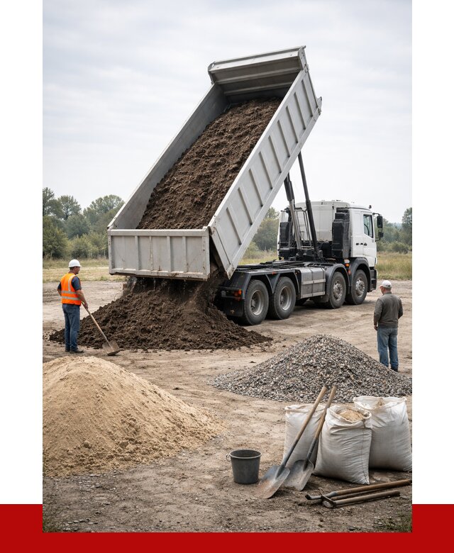 Доставка самосвалом 30 кубов в Бузулуке от 8860 р. | ПРОНЕРУДБзл