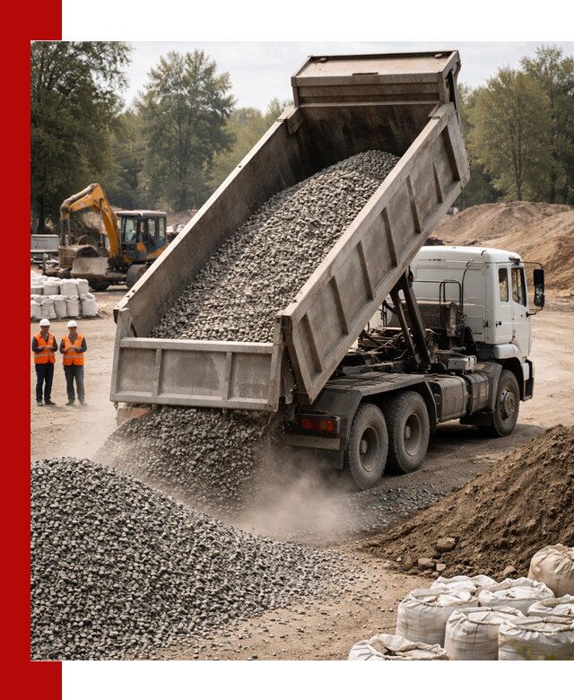 Аренда самосвала в Бузулуке для доставки сыпучих и нерудных материалов