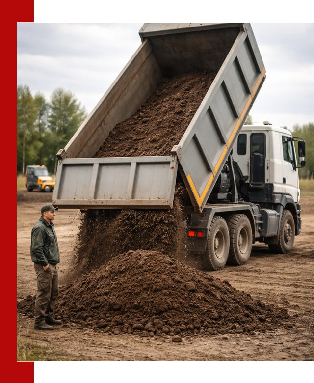 Аренда самосвала с водителем в Бузулуке для сыпучих грузов и навоза
