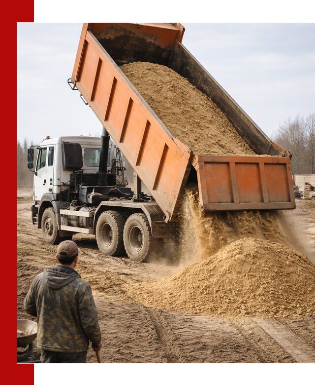Аренда самосвала 20 тонн для перевозки грузов в Бузулуке