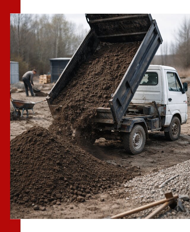 Аренда минисамосвала в Бузулуке для доставки сыпучих материалов