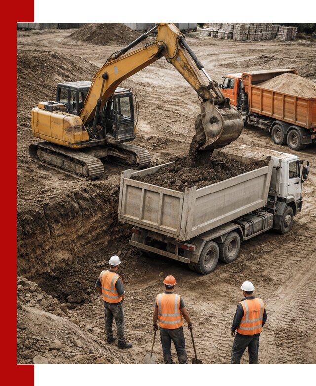 Разработка грунта для строительства и благоустройства в Бузулуке