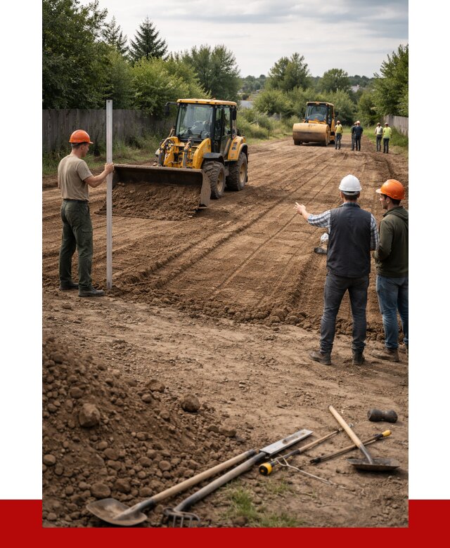 Планировка участка грунтом в Бузулуке от 4691 р ПРОНЕРУДБзл
